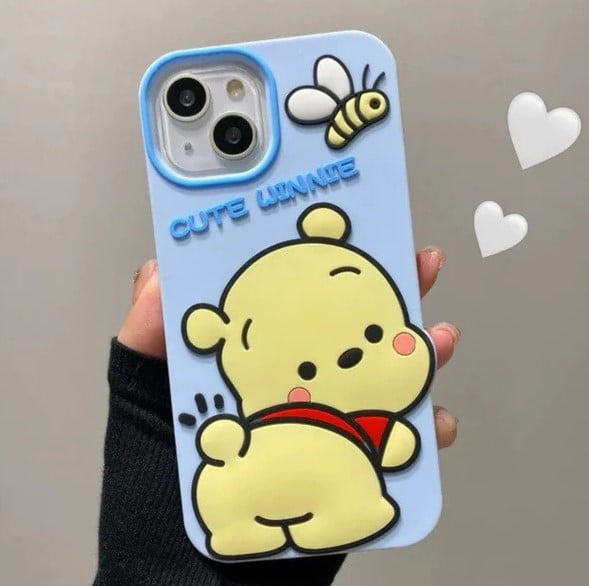 Winnie Pooh case for iPhone 11, 12, 12pro, 12pro max, 13, 13 pro max, 14, 14pro